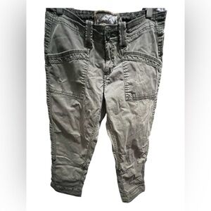 Aventura women’s Olive Cargo Pants organic cotton